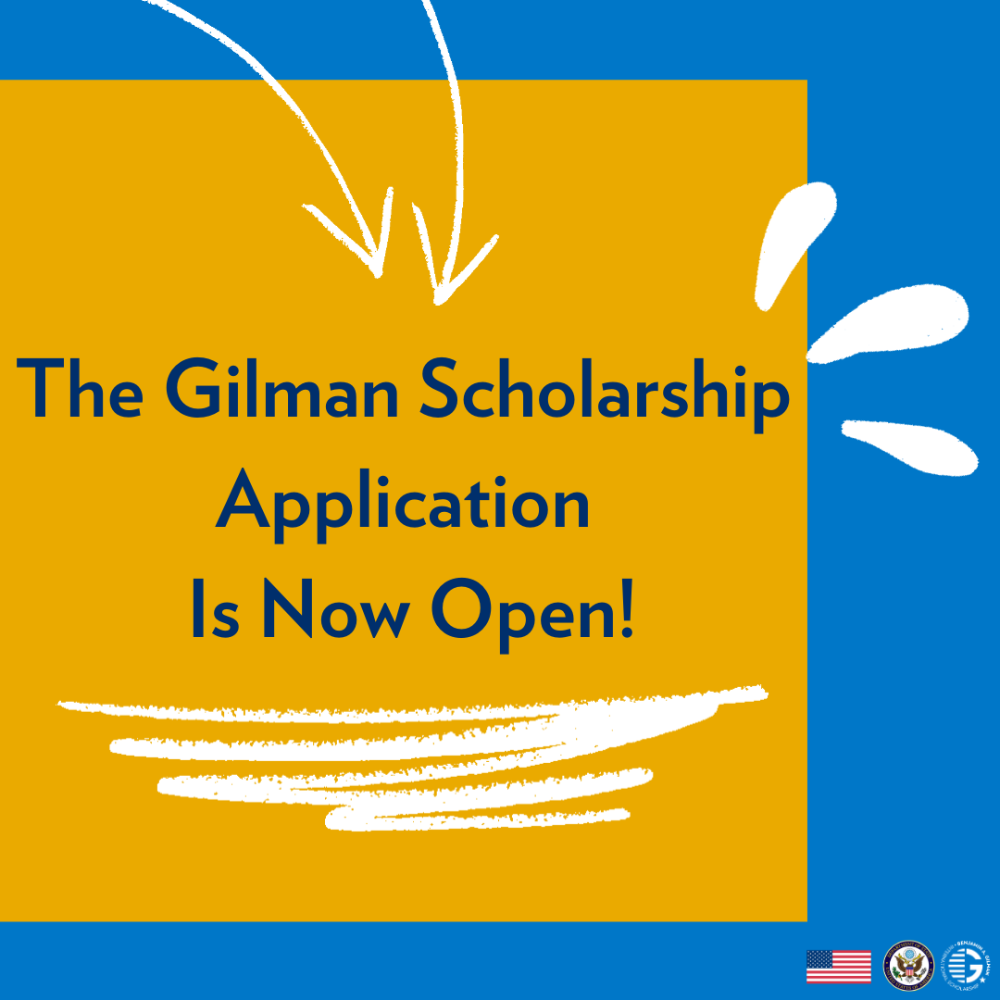 Gilman Application Open